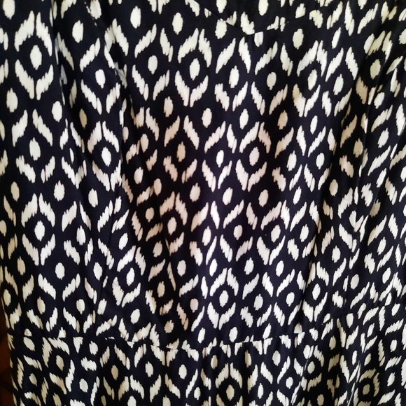 3/$15 OLD NAVY Boho Printed Fit and Flare Cami Sundress - Black/White ,Size XS - Picture 2 of 16